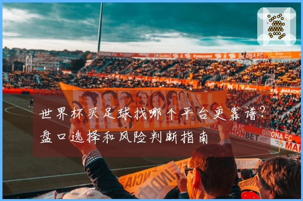 世界杯买足球找哪个平台更靠谱？盘口选择和风险判断指南